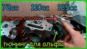 Обзор ГБЦ мопеда альфа