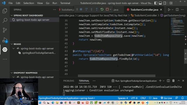 Build Your Own Todo API Server with Java Spring Boot! PART 2 - CRUD Methods смотреть онлайн
