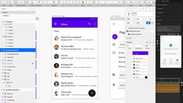 AEUX - Sketch Workflow смотреть онлайн