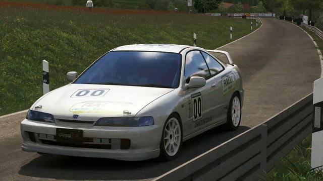ASSETTO CORSA / HONDA INTEGRA DC2 TYPE R 1998 / BORGLOH HILLCLIMB / 4K смотреть онлайн