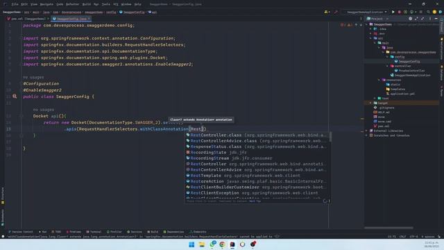 Implementación Swagger / #SpringBoot 2.7.3 / #Java 17 смотреть онлайн