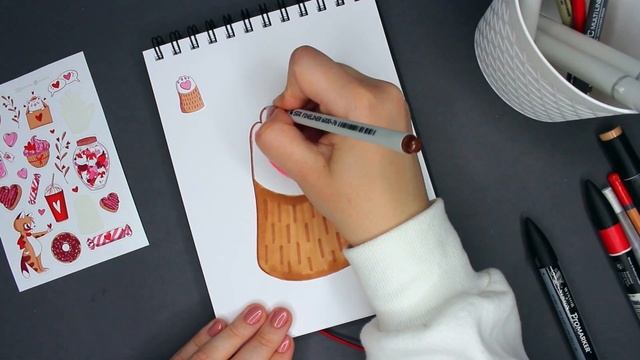 СУПЕР простые рисунки для SKETCHBOOK❤ смотреть онлайн