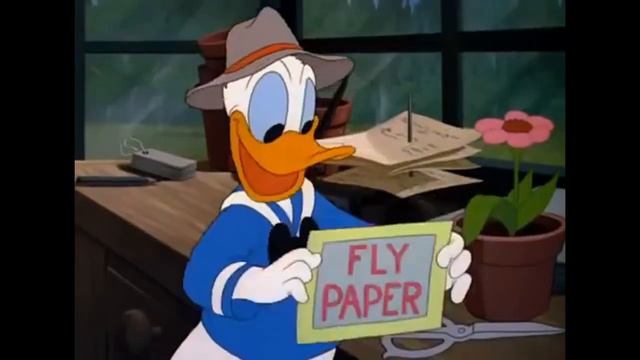 Donald Duck Honey Harvester 1949 CARTOON 90'S KIDS FAVOURITE