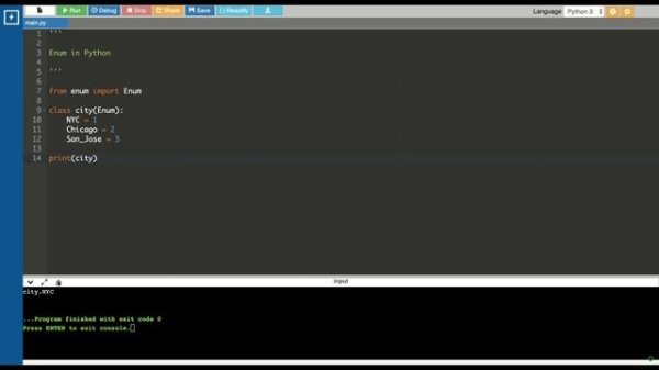 Python Tutorial for Beginners | Enum in Python ( available in Python 3.4+ )