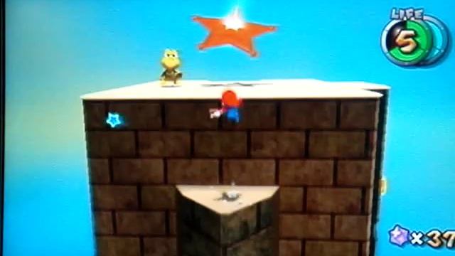Super Mario Galaxy Walkthrough: Dusty Dune Galaxy Secret Star - Bullet Bill on Your Back смотреть онлайн