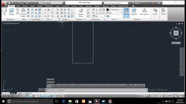 CADers AutoCAD Workshop 2017 ''3D Model shaft key'' (Day 7 class work 01) смотреть онлайн