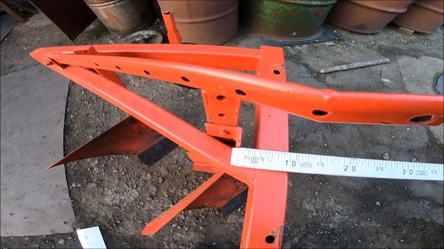 Размеры плуга для минитрактора-переломки смотреть онлайн