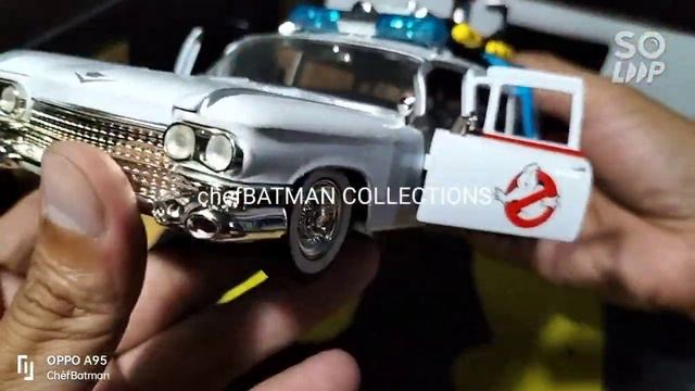 UNBOXING: Jada Toys Hollywood Rides: Ghostbusters ECTO-1 White 1: 24 Scale смотреть онлайн