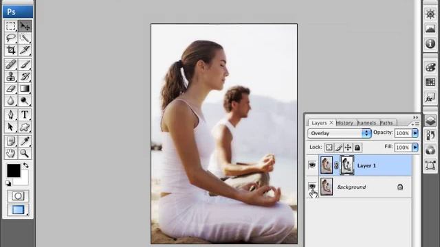 Learn Photoshop - How to Add a Romantic Touch to Photos смотреть онлайн