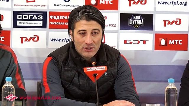 Якин об игре с «Локомотивом» смотреть онлайн