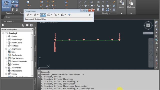 How to Draw Road Cross Sections Using Elevation and Offsets AutoCAD Civil 3D in Urdu смотреть онлайн