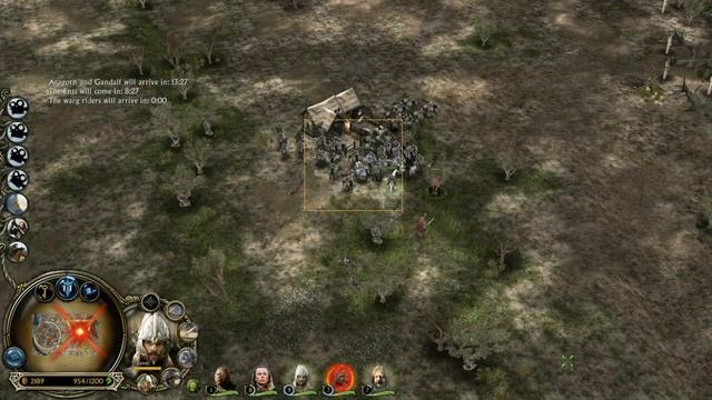BFME 2 ROTWK Age of The Ring 6.1 "Multiplayer Siege in Isengard as Rohan!" смотреть онлайн