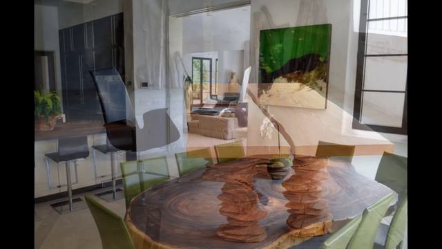 Необычные столы из дерева. Интересные идеи своими руками. смотреть онлайн