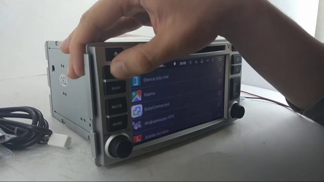 Штатная магнитола Hyundai Santa Fe (2007-2012) SA12