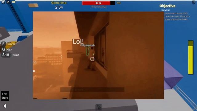 Roblox's Zombie Craze (The Undead Coming, Zombie Mansion, Reason 2 Die, Zombie Outbreak) смотреть онлайн