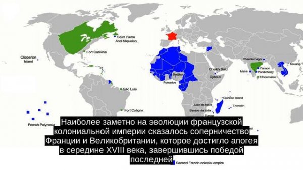 Колонии Франции