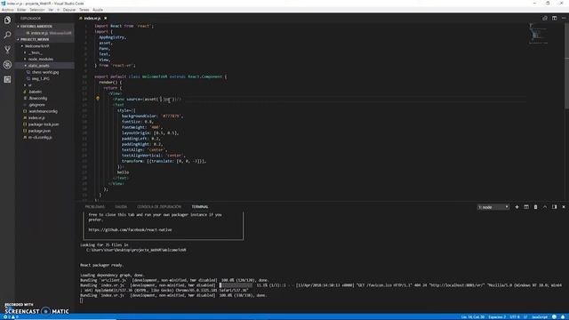 React 360 Hello Virtual Reality смотреть онлайн