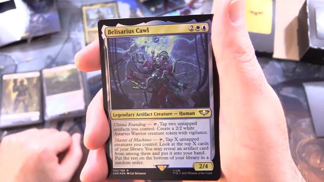 Warhammer 40K MTG Commander Deck: Forces of the Imperium Collectors Edition Unboxed смотреть онлайн