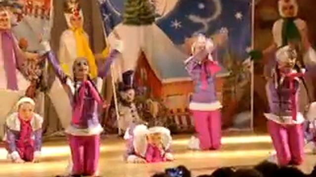 детский эстрадный танец "Зима" смотреть онлайн