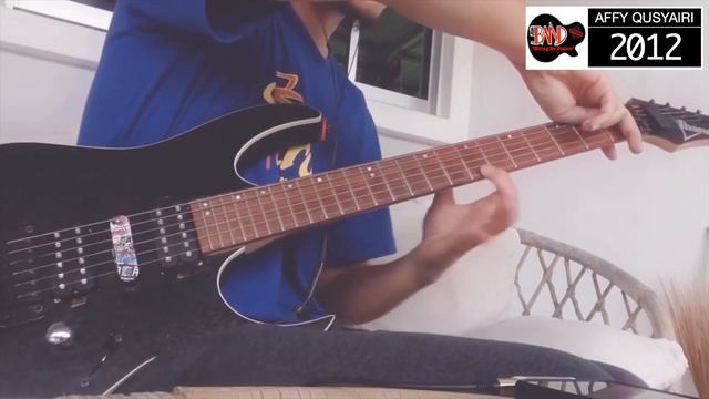 2012 AFFY QUSYAIRI: Hard Rock Metal Fast Guitar A Minor (Nick Neblo) - TOP 2 VOTES смотреть онлайн