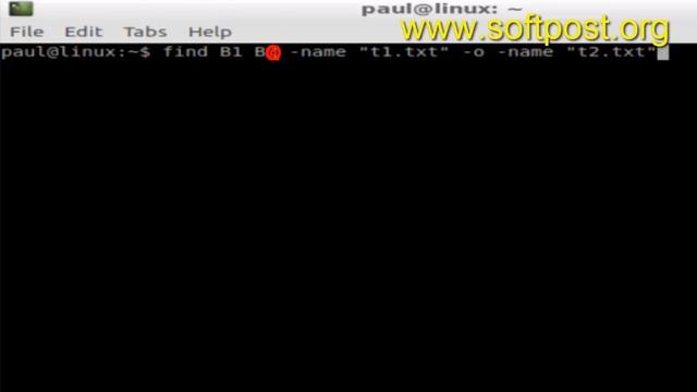 How To Search Multiple Files By Name In Mac OSX Terminal