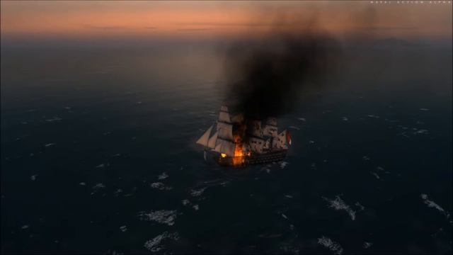 Battle of the Nile (1798) /Explosion of the Orient - Naval Action смотреть онлайн