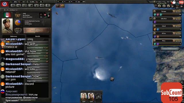 Hearts Of Iron Wars! - Hoi 4 Multiplayer смотреть онлайн