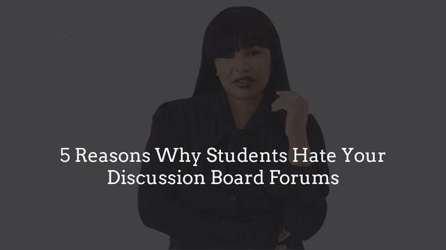 5 Reasons Students Hate Discussion Board Forums смотреть онлайн