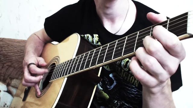 Sting - Shape of my heart - acoustic guitar cover смотреть онлайн