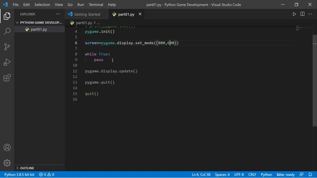 Python Game Development : Part 01: Create Game Window | Pygame For Beginner's | KNOWLEDGE DOCTOR | смотреть онлайн