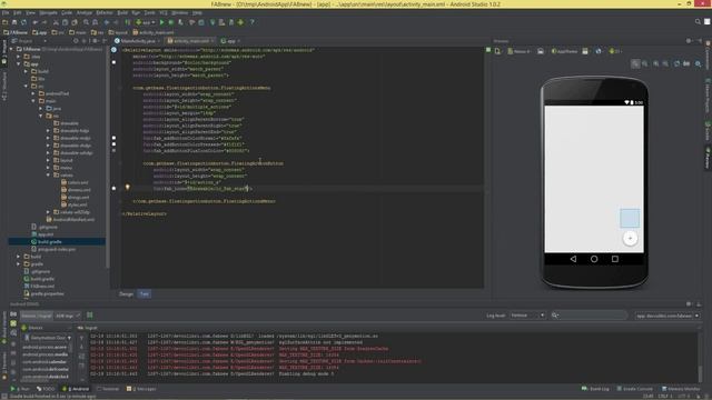 Material Design: Урок 4. Floating actions menu смотреть онлайн