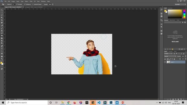 Photoshop Tutorial In Hindi For Beginners [Part 13] - Magic Eraser Tool In Photoshop