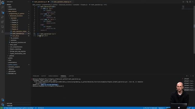 Advanced functions - Functions inside other functions - Python смотреть онлайн
