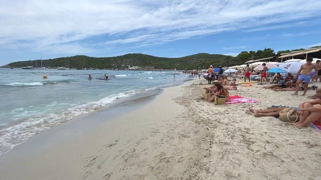 IBIZA Beach Spain Summer -  Beautifu Beach Of IBIZA Las Salinas Walking 4k (reupload)