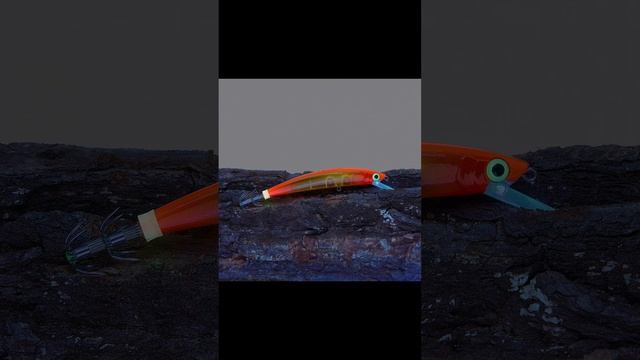 Кальмарный воблер Orange Clear 110 мм 17 гр от Mr. Musurok