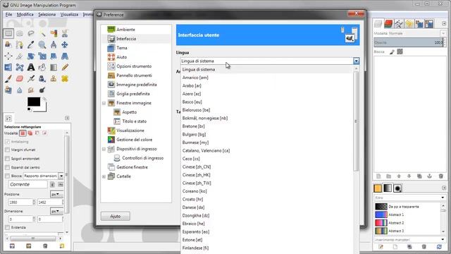 Come cambiare lingua a GIMP 2.8 смотреть онлайн