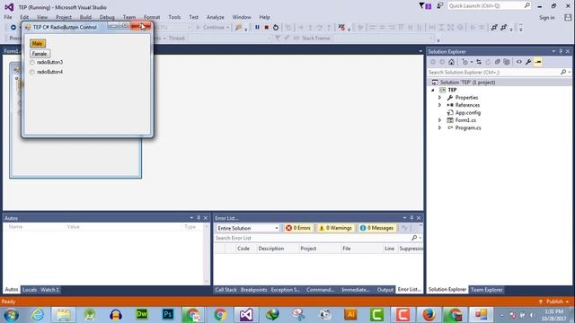 053 - C - Change C# RadioButton Background Color смотреть онлайн