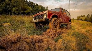 Такого от нивы мы не ожидали! Ремонтируем задний мост и сразу на разведку!.mp4