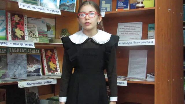 Страна Читающая-Саетова Ильзира Ринатовна 5б "Весенний вечер" смотреть онлайн