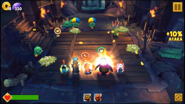 Level 98 Christmas event | Angry Birds Evolution смотреть онлайн