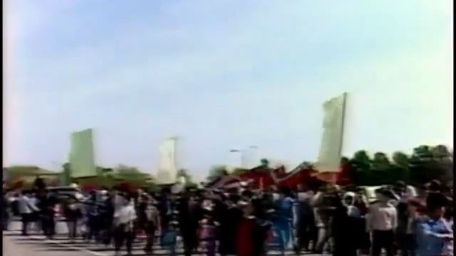 Первомайская демонстрация в Гурьеве (в г Атырау) 1989 г Гурьевтелевидение Казахстан Атырау Atyraý T смотреть онлайн