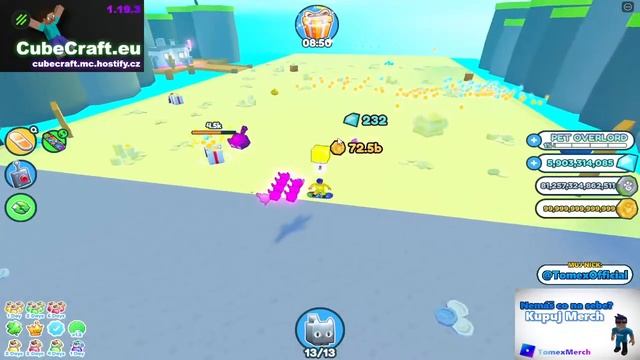 ?FARMÍME DALŠÍ EVENT PETY?ZÍTRA GOD UPDATE?PET SIMULATOR X?MERCH/HUGE=FRIEND?DAILY STREAM 27/365? смотреть онлайн