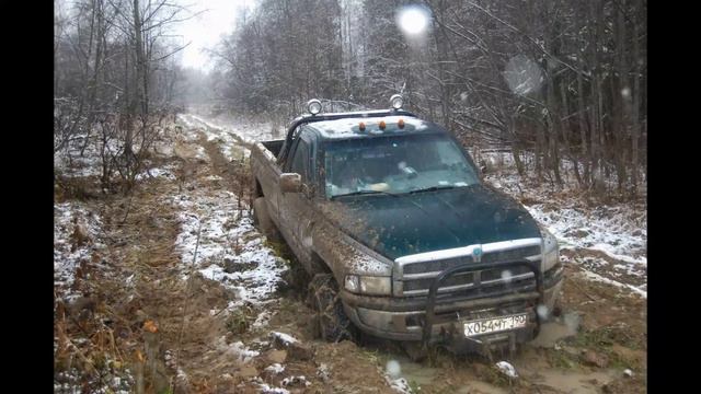 4x4. Путь к месту шурфа. Памяти хорошего человека посвящается...