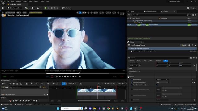 UE5_14_1. Camera's & Post-Processing смотреть онлайн