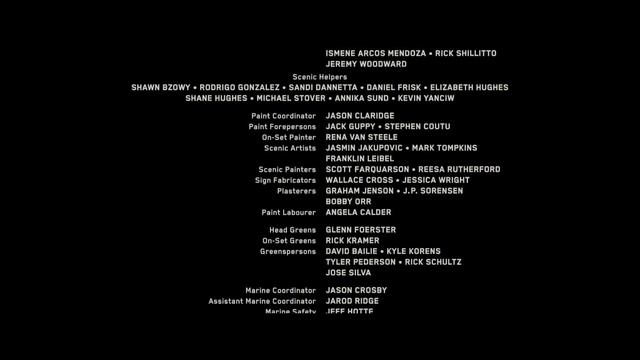 Power Rangers (2017) End Credits FIXED