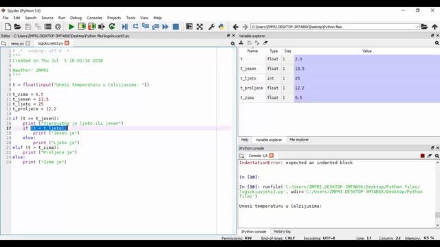 Python 16 - Logički uvjeti III смотреть онлайн