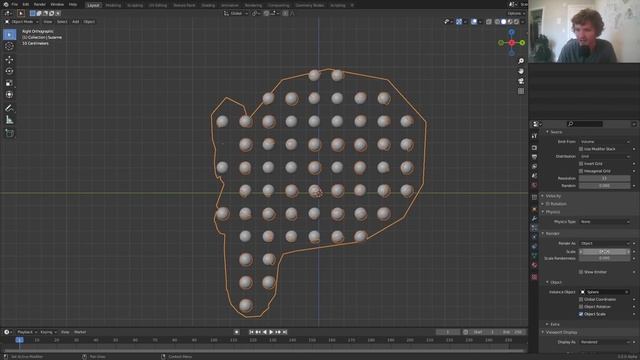 Mesh ➜ Spheres (Blender) смотреть онлайн