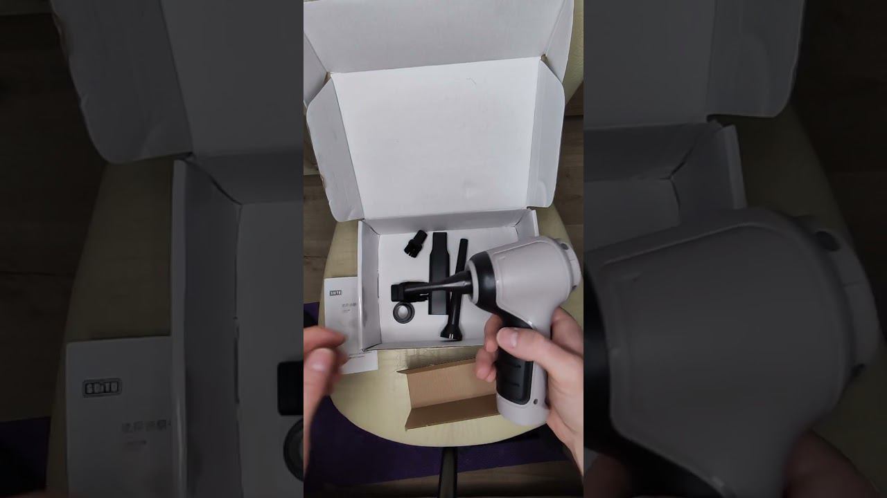 Автомобильный бытовой пылесос Suitu St 6645 C функцией обдува