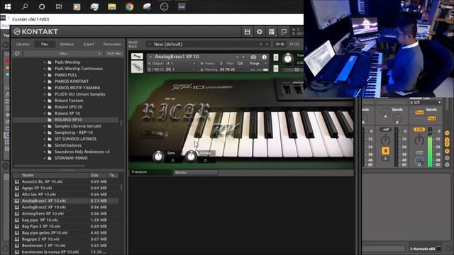 ROLAND XP10 | Teclado Legendario | Kontakt Samples REVIEW смотреть онлайн
