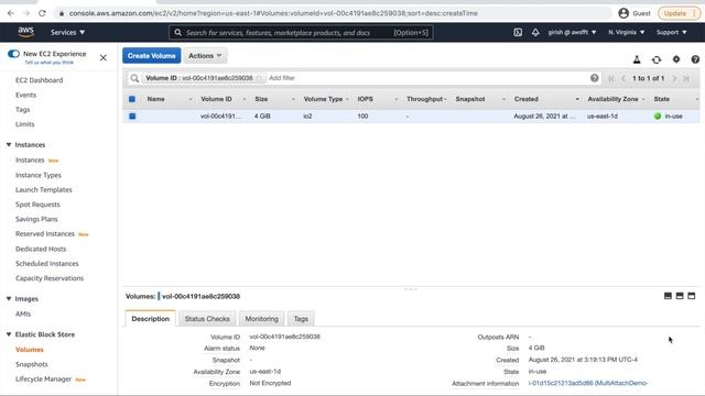 What is EBS Multi Attach and how to attach it to multiple EC2 instances? смотреть онлайн